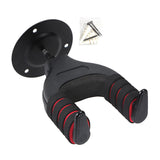 Maxbell Guitar Wall Rack Automatic Locking Stand Adjustable Hook for Instrument