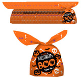 Maxbell 50Pcs Halloween Candy Bags Empty Party Bag for Halloween Party Supplies Orange
