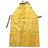 Max Welder Apron Heat Insulation Welding Artificial Cowhide Yellow 90x60cm