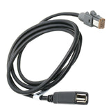 Maxbell Car Converter Adapter Cable Black USB 2.0 for Suzuki Vitara 2015 Onwards