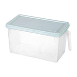 Maxbell Fresh Keeping Box Leakproof Fridge Organizer Box for Cabinets Drawer Shelves blue