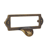 Max Vintage American Style Door Handle Knob Zinc Alloy with Card Slot Bronze - Aladdin Shoppers