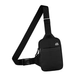 Maxbell Sports Chest Bag Wallet with Zipper Pocket for Outdoor Sport Trekking Gym Black