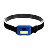 Maxbell LED Headlamp flashlights Elastic Head Band Light for Hiking Mountaineering Blue