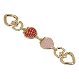 Maxbell Purse Strap Extender Metal Shoulder Strap Chain Decoration Clutch Bags Belt 17cm