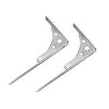 Max 2pcs DIY Shelf Support Wall Mount Angle Shelving Brackets Storage 10 inch