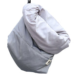 Maxbell Cute Cat Dog Carrier Bag Shoulder Bag Walking Small Animals Tote  Grey