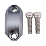Maxbell Motorcycle Master Cylinder Clamp Cover for 22mm Handlebar Supplies Titanium