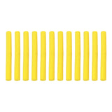 Maxbell Buoyant Fishing Foam Sticks Fishing stick 12 Pieces Dia 8mm for Fishing Yellow