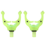 Maxbell 2pcs Fishing Rod Gripper Head Grips Fishing Rod Holder Fishing Tackles Green