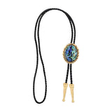 Maxbell Retro Bolo Tie Jewelry Necklace Tie Fashion Chain for Bridal Birthday Prom Golden