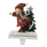 Maxbell Christmas Snowman Sock Hook Scene Layout Accessories for Bedroom Bookshelf E