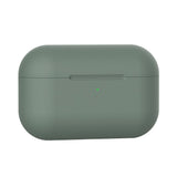 Max Headphones Case Dustproof Soft Silicone for Apple AirPods Pro  Dark green