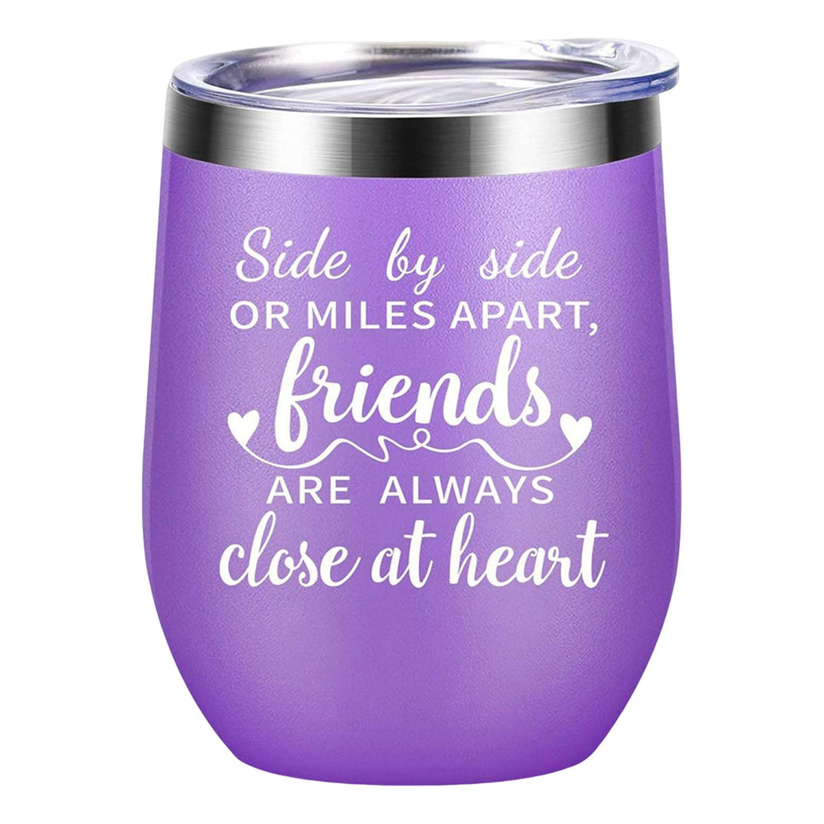Maxbell Double Wall Vacuum Tumbler with Lid and Straw for Travel Novelty Gifts purple