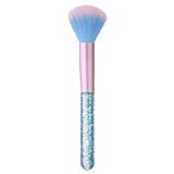 Maxbell Acrylic Nail Art Dust Cleaner Brush Makeup Powder Remove Tool Sky Blue