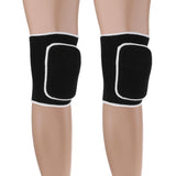 Maxbell Outdoor Exercise Dance Soccer Roller Skating Protective Knee Sleeve Pad  Black