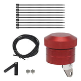 Maxbell Motorcycle Chain Oiler Universal Aluminum Motorbike Oil Cup Part Motor Oiler Red