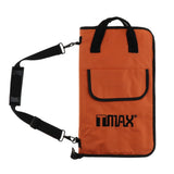 Max Maxb Drum Stick Holder Waterproof Padded Stick Bag for Drum Percussion Orange