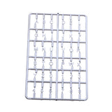 Max Adorable Miniature Mailbox Alphabet Letters For Crafting and Creating Silver