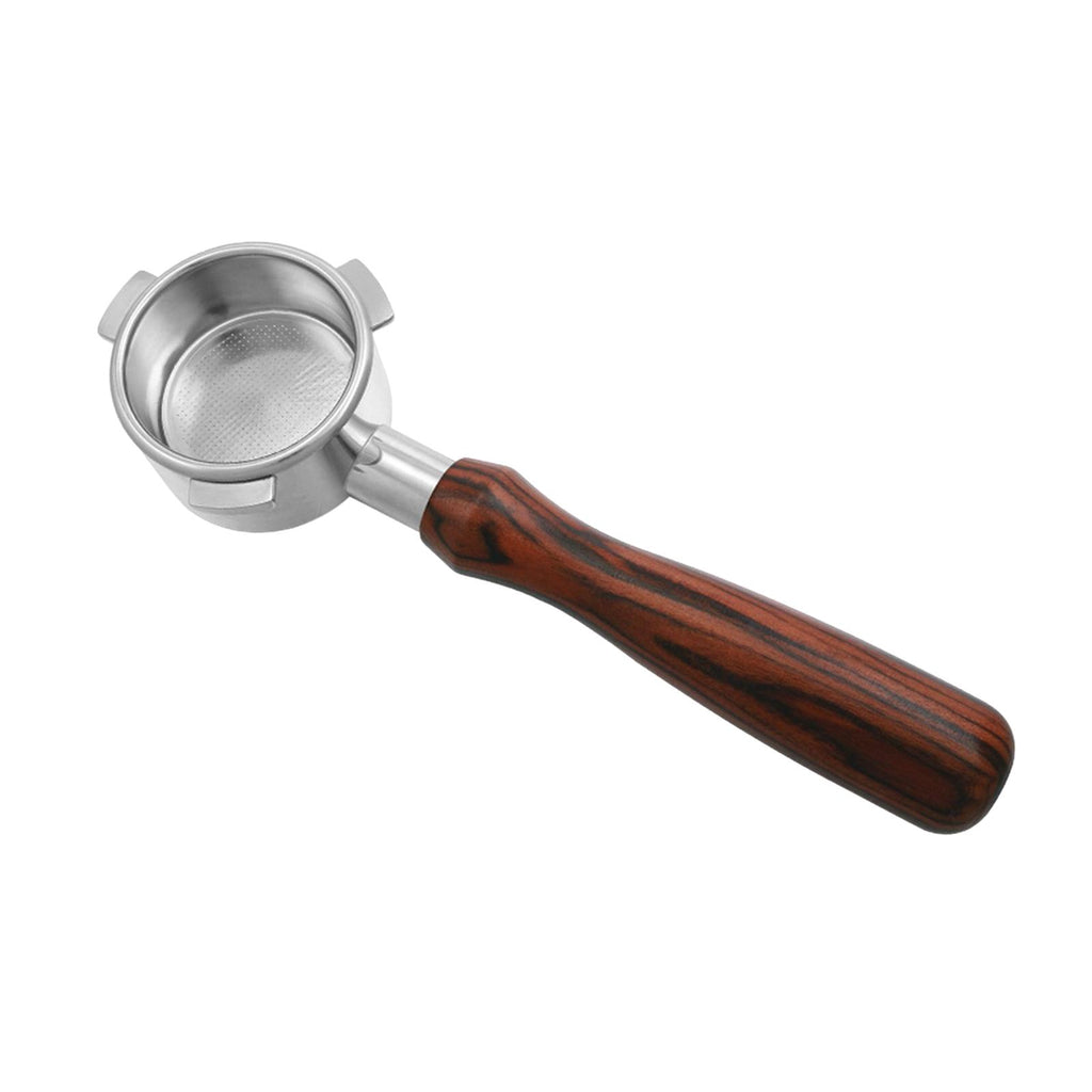 Maxbell Coffee Bottomless Portafilter with Basket Stainless Steel  Comfortable Grip 54mm