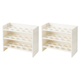 Maxbell 2x Egg Containers Egg Dispenser Holder Case for Kitchen