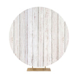 Maxbell Round Backdrop Cover Elastic Circle Backdrop for Photo Props Wedding StyleG