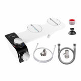 Maxbell Universal Bidet Attachment for Toilet 9/16'' Feminine Wash Dual Nozzle