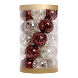 Maxbell 25 Pieces Christmas Ball Ornaments Baubles Decorative for Xmas Wedding Party
