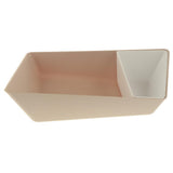 Max Plastic Multi-functional Fruit Plate Snack Tray Jewellery Box Pink