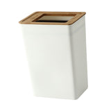 Maxbell Trash can Garbage Container Bin Anti Skid for Outdoor Office Bedroom Large