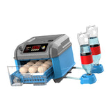 Maxbell Automatic Egg Incubator Easy Cleaning Chicken Hatcher for Quail Goose Pigeon 12 Eggs