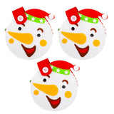 Max DIY Christmas Gift Bag Needle Felting Kit for Beginners Snowman