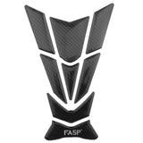 Maxbell Motorcycle Oil Gas Tank Protector Sticker Decal Carbon Fiber T08 Universal