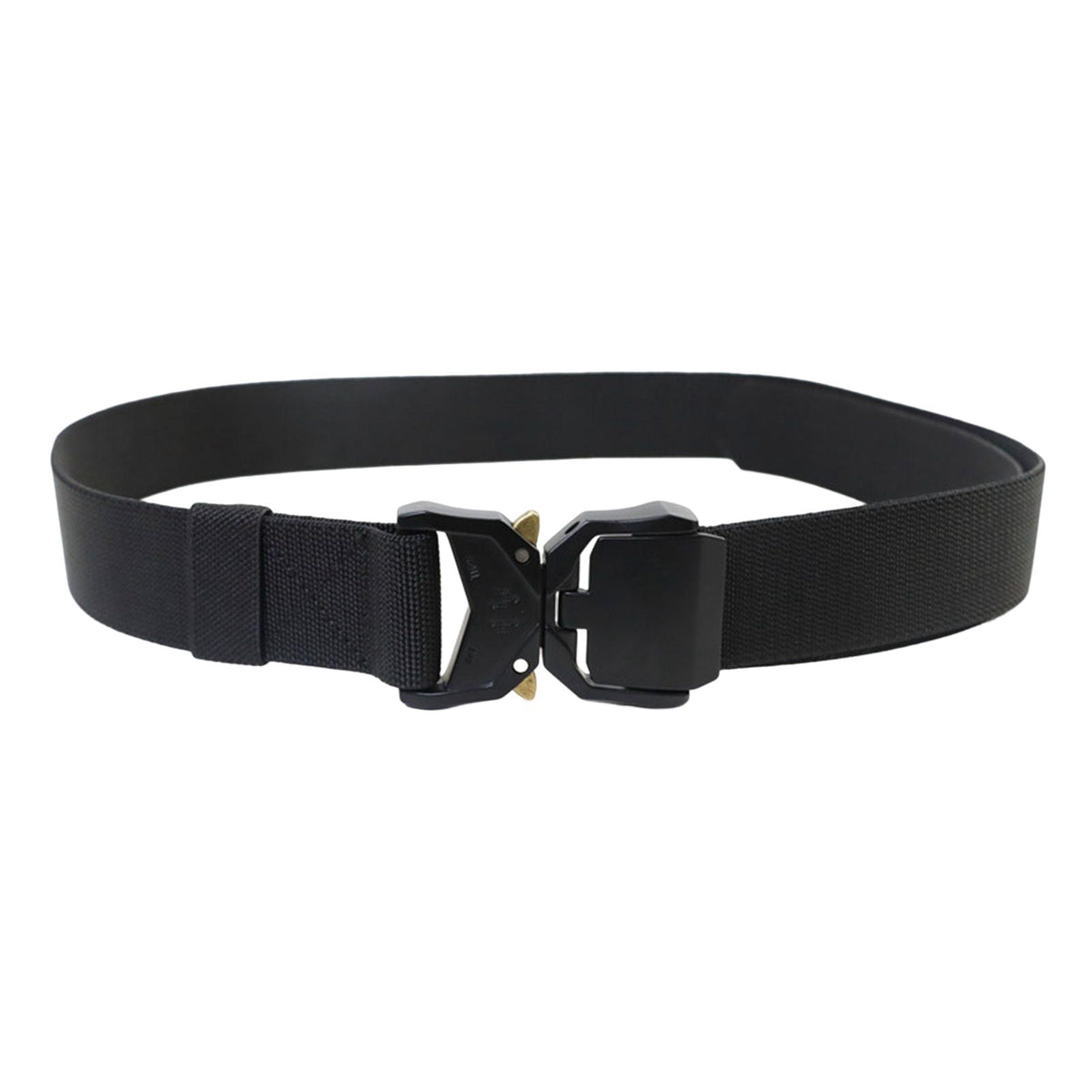 Maxbell Nylon Belt Durable Casual Belt with Quick Release Buckle Waistband Men Belts Black