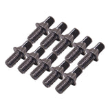 Maxbell 10x Drum Tension Rods Durable Metal Strong for Snare Drum Accessory DIY M6X10mm