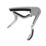 Maxbell Universal Guitar Capo Aluminum Alloy for Fretboard Mandolin Accessories Argent