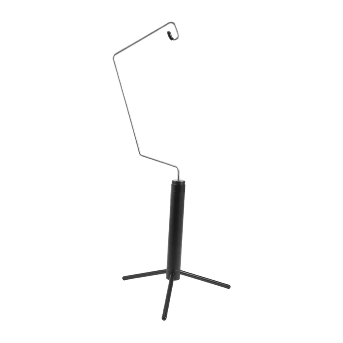 Maxbell Camping Lantern Stand Durable Metal Lamp Stand for Picnic Hiking Backpacking Black