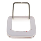 Maxbell ABS Pet Cat Small Dog Puppy Magnetic Lock Flap Door Outdoor Alleyway White