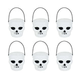 Maxbell 6x Halloween Candy Bucket Jar Props Holder Party Decoration Kids Toy horror bucket