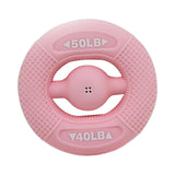 Maxbell Hand Grip Strengthener Comfortable Soft for Climbing Muscle Strengthening Pink 40LB-50LB