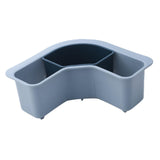 Maxbell catcher Basket Triangle Sink Strainer Colander for Kitchen Blue