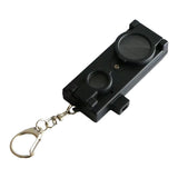 Maxbell Safety Outdoor Multifunctional Whistle LED Lamps for Emergency Backpacking Black