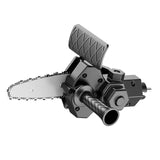 Maxbell Electric Chainsaw Chain Saw One Hand Cutter for woodworking Cutting Pruning 4inch