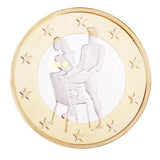 Maxbell Gold and Silver Plated Metal Coins for Adults Souvenir Gifts Collection  #13