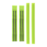 Maxbell Reflective Bands Wristband Reflector Tape Strips for Night Jogging Sports 40cm Green