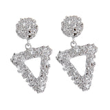 Max Maxb 1 pair Fashion Lady Earring Stud Women Jewelry Birthday Gifts Silver