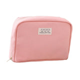 Maxbell Big Capacity Pencil Case Makeup Bags Multifunctional Pencil Case Holder Pink