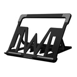 Maxbell Maxbell Portable Adjustable Laptop Stand Aluminum Foldable Accessories Universal Black