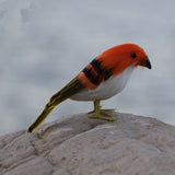 Maxbell Artificial Bird Feathered Realistic Sparrow Home Garden Decor Ornament 7