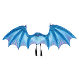 Maxbell Dragon Wing Kids Costume Accessory for Stage Performance Decor Party Favors Blue